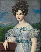Jorg Breu the Elder Lampi Portrait einer jungen Frau oil painting